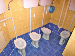 MŠ Hvězdička Malé Březno - WC v přízemí 